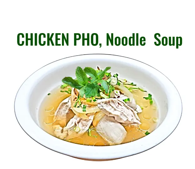 Delicious Chicken Pho at Photastic in Edmonton, AB